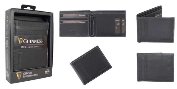 W08 Guinness Leather Wallet - Leather Goods & Bags/Wallets & Small Leather Goods