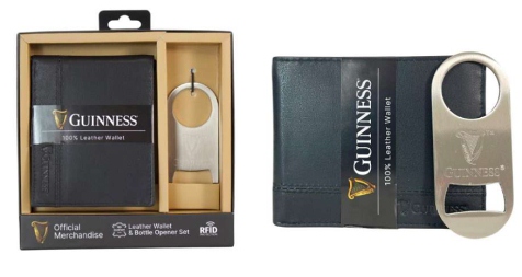 GS04 Guinness Wallet & Bottle Opener - Leather Goods & Bags/Wallets & Small Leather Goods