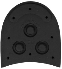 Dainite Studded Thick Heels 20mm Black - Shoe Repair Materials/Units & Full Soles