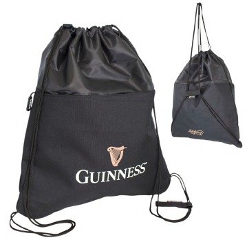 ********* JBGN B07 - GUINNESS DRAWSTRING BAG - Leather Goods & Bags/Back Packs