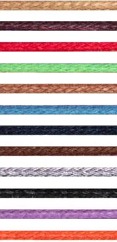 **********Sovereign Assorted Colours 75cm Round Wax Laces Blister Pack (10 pair) - Sovereign Shoe Care/Laces