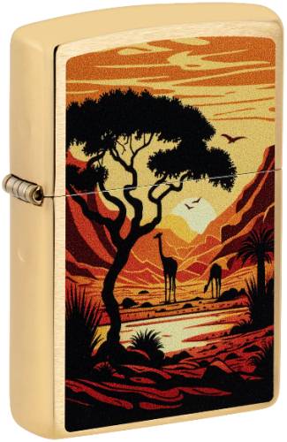 Zippo 46658 Giraffes Design 60007377