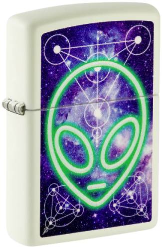 Zippo 46288 Glowing Alien Design 60007220
