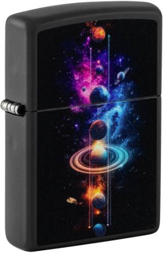 Zippo 47073 Black Light Cosmos Design 60007698
