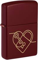 Zippo 47048 Laser Locket Design 60007666 - Zippo/Zippo Lighters New for 2026