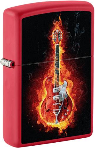 Zippo 47052 Flaming Guitar Design 60007670