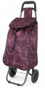 **********JBST 06 Purple Lilly Shopping Trolley - Leather Goods & Bags/Shopping Trolleys