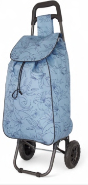 **********JBST 06 Blue Iris Shopping Trolley - Leather Goods & Bags/Shopping Trolleys