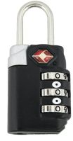 TSA Padlocks PAD41 Resettable 3 wheel combination - Locks & Security Products/Padlocks & Hasps