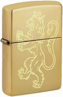 Zippo 46839 Medieval Fighting Lion 60007543 - Zippo/Zippo Lighters New for 2026