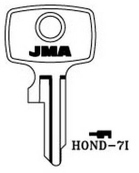 Hook 3284 JMA HOND-7i Silca HON5R - Keys/Cylinder Keys- Car