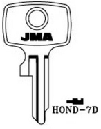 Hook 2017 JMA HOND-7d Silca HON5 - Keys/Cylinder Keys- Car