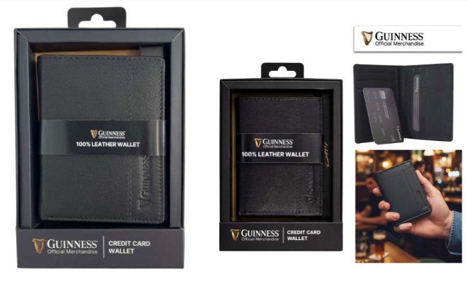 *********JBGN CC05 - Guinness Credit Card Wallet - Leather Goods & Bags/Wallets & Small Leather Goods