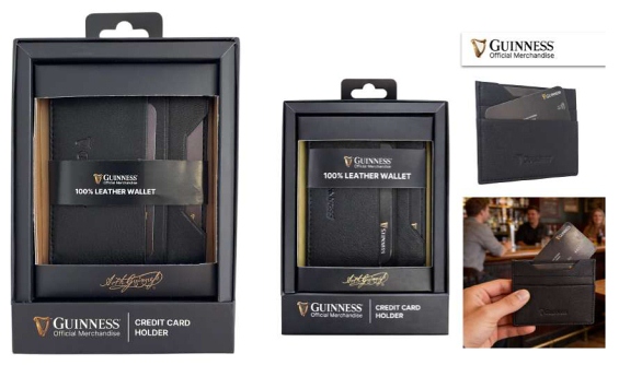*********JBGN CC07 - Guinness Slip Wallets - Leather Goods & Bags/Wallets & Small Leather Goods