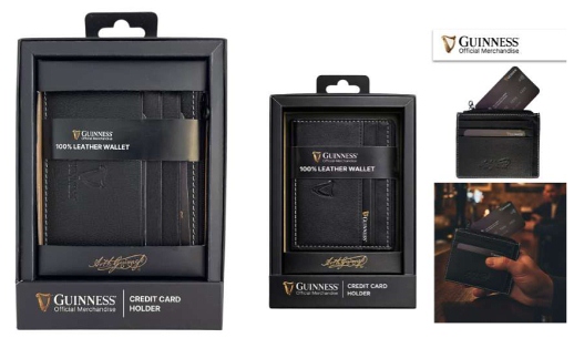 *********JBGN CC08 - Guinness Slip Wallets - Leather Goods & Bags/Wallets & Small Leather Goods
