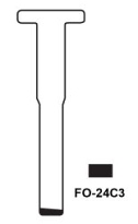 Hook 3299 FO-24C3 Intelligent Key Blade for Ford - Keys/Key Blades