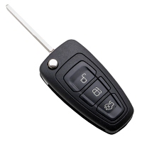 Hook 4007: Silca = HU101AR24 Ford Full Flip 3 Button Remote - Keys/Vehicle Remotes
