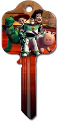 Hook 3977 KRA1935 - TOY STORY - DISNEY PIXAR - FORKY FRIENDS UL2 - Keys/Licenced Fun Keys