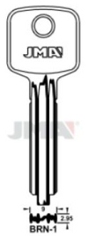 Hook 1883 JMA BRN-1 Smith & Lock U series - Keys/Dimple Keys