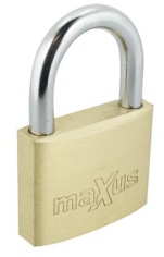 Maxus MX7KA Brass Padlocks Boxed KEYED ALIKE - Locks & Security Products/Padlocks & Hasps