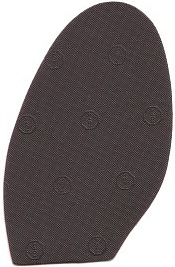 *************Topy Elysee Ladies Brown 1.8mm Size 3 (F2) SAS (10 pair) - Shoe Repair Materials/Soles