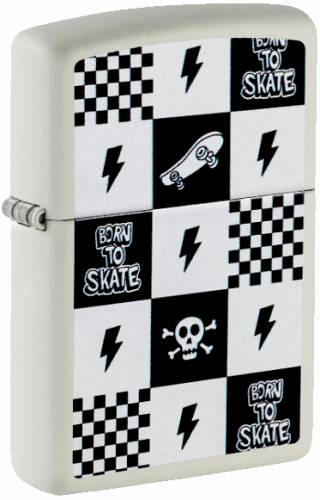 Zippo 60007903 SKU: 47344-000002 Born to Skate Design