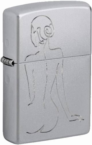 Zippo 60007828 47312-000002 Lady Line Art Design