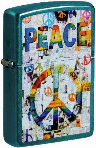 Zippo 60007847 47264-000002 Peace Collage Design