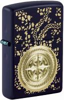 Zippo 60007922 47376-000002Let this classic Navy Matte lighter guide your next adventure. Suspended by a chain, an intricate compass commands the surface in a combination of our Laser and Auto Engrave processes. Gleaming Compass Design - Zippo/Zippo Lighters New for 2026