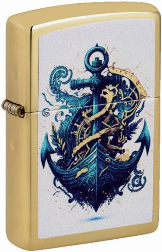 Zippo 60007870 47336-000002 Ship Anchor Design