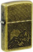 Zippo 60007936 47432-000002 Etched Mountains Design - Zippo/Zippo Lighters New for 2026
