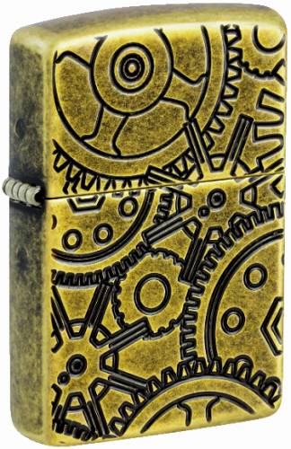 Zippo 60007934 47369-000002 Deep Carve Gears Design