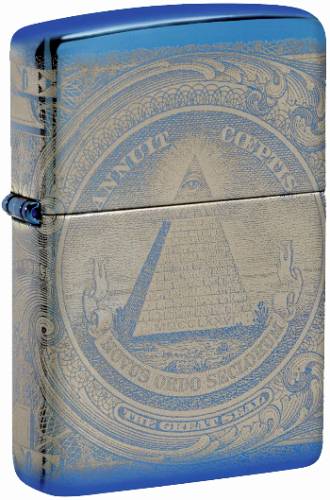 Zippo 60007818 47302-000002 Dollar Bill Design