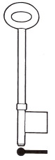 Rim Mortice Blank 5/8 Bit RST = 22....sks =132 - Keys/Mortice Keys