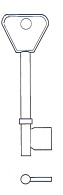 Hook 5015...Legge Mortice 5 lever .....Hd = L102 B463.... RST 224 - Keys/Mortice Keys