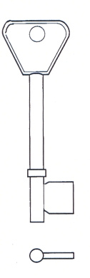 Hook 5015...Legge Mortice 5 lever .....Hd = L102 B463.... RST 224