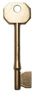 Hook 5022....Era Brass ...HD = L119 B334 Mortice ER-1G - Keys/Mortice Keys