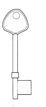 Hook 5041...Ingersol Mortice ..hd = L121 B400