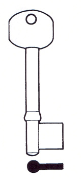 Hook 5042...Ingersol Mortice hd = L122 B497