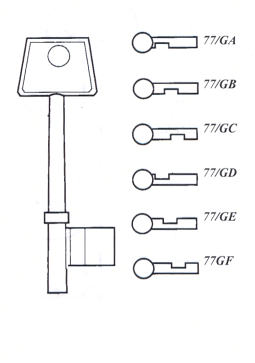 Hook 5029 Newhall Mortice b489