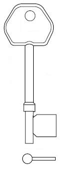 Hook 5057...Era Mortice Viscount hd = L242 B201.... jma = 353