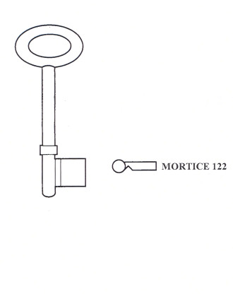 Hook 5105...Euro Mortice...hd = L289 B601/4