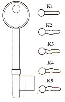 Hook 5123..Mortice JMA 940 Sterling