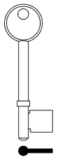 Union Mortice 165 L372 - Keys/Mortice Keys