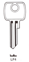 Hook 14: L & F LF-1i - Keys/Cylinder Keys- General