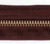 Brass Zipping No5 (per metre) - Zips/Zipping by the metre