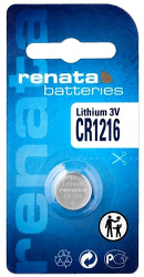 Batteries CR1216 (SINGLES) - Watch Accessories & Batteries/Lithium Batteries