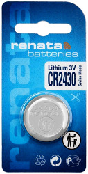 Batteries CR2430 (SINGLES) - Watch Accessories & Batteries/Lithium Batteries