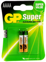 Batteries AAAA LR61 (Pack of 2) - Watch Accessories & Batteries/Silver Oxide Batteries