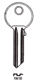 Hook 55: Yale 1A Steel JMA Brand - Keys/Cylinder Keys- General